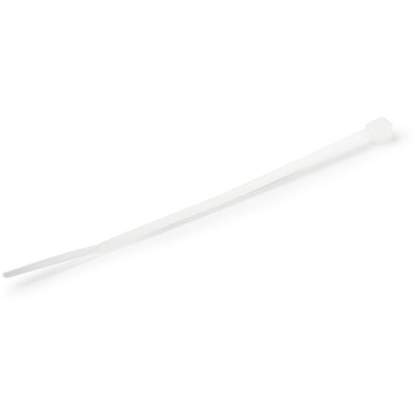 StarTech.com 1000 Pack 4" Cable Ties - White Small Nylon/Plastic Zip Tie - Adjustable Electrical/Network Cable Wraps/-40 to +85C Temp/94V-2 Fire & UL Rated TAA CBMZT4NK 065030890502