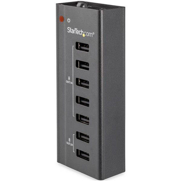 StarTech.com 7-Port USB Charging Station with 5x 1A Ports and 2x 2A Ports ST7C51224 065030880138