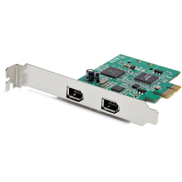 StarTech.com 2 Port 1394a PCI Express FireWire Card - PCIe FireWire Adapter PEX1394A2V2 065030887755