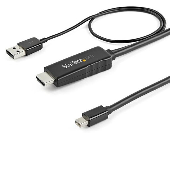 StarTech.com 6.6 ft. (2 m) HDMI to Mini DisplayPort Cable - 4K 30Hz HD2MDPMM2M 065030887564