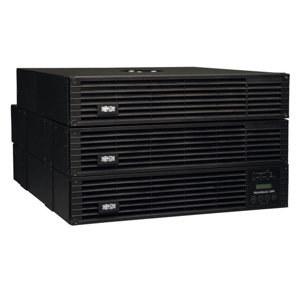 Tripp Lite SmartOnline 240/208/120V 6kVA 5.4kW On-Line Double-Conversion UPS, Low-Voltage Transformer, Extended Run, SNMP, Webcard, 6U Rack/Tower, Bypass Switch SU6000RT4UTF 037332157102