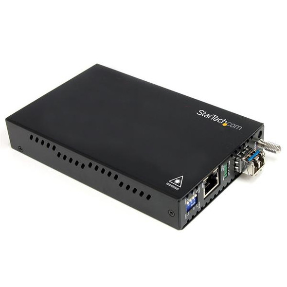 StarTech.com Fiber Media Converter Gigabit 1000Mbps MM Fibre LC 550m ET91000LC2 065030846226