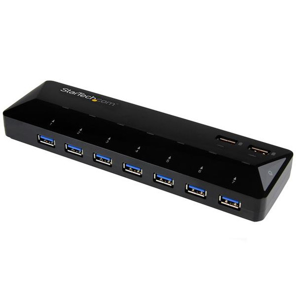 StarTech.com 7-Port USB 3.0 Hub plus Dedicated Charging Ports - 2 x 2.4A Ports ST93007U2C 065030861717