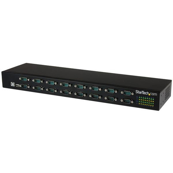 StarTech.com 16-Port USB-to-Serial Adapter Hub ICUSB23216FD 065030864763