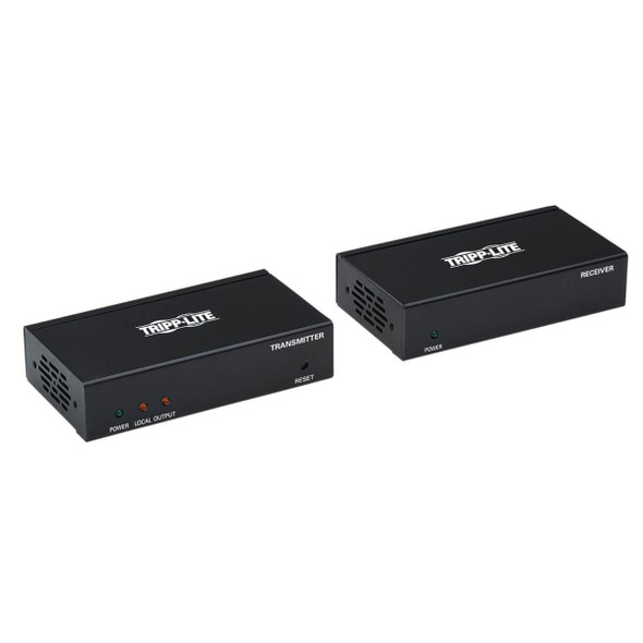Tripp Lite B127-1A1-HH HDMI over Cat6 Extender Kit, Transmitter/Receiver, 4K 60 Hz, PoC, HDR, 4:4:4, 125 ft., TAA B127-1A1-HH 037332239112