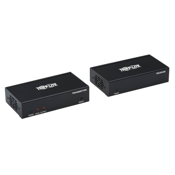 Tripp Lite B127-1A1-CH USB-C to HDMI over Cat6 Extender Kit, Transmitter/Receiver, 4K 60 Hz, PoC, HDR, 60W PD Charging, 125 ft., TAA B127-1A1-CH 037332253941