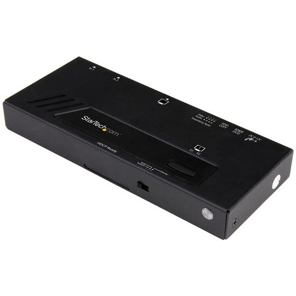 StarTech.com 2-Port HDMI Automatic Video Switch - 4K with Fast Switching VS221HD4KA 065030862356