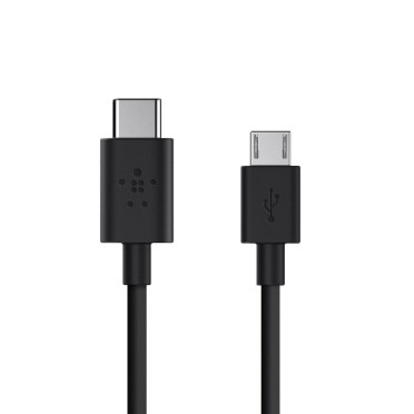 Belkin 6ft, USB2.0-C/USB2.0 Micro-B USB cable 1.8 m USB C Micro-USB B Black B2B149-06-BLK 745883740062