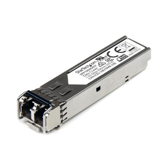 StarTech.com MSA Uncoded SFP Module - 1000BASE-SX - 1GbE Multi Mode Fiber (MMF) Optic Transceiver - 1GE Gigabit Ethernet SFP - LC 550m - 850nm - DDM SFP1000SXST 065030873352