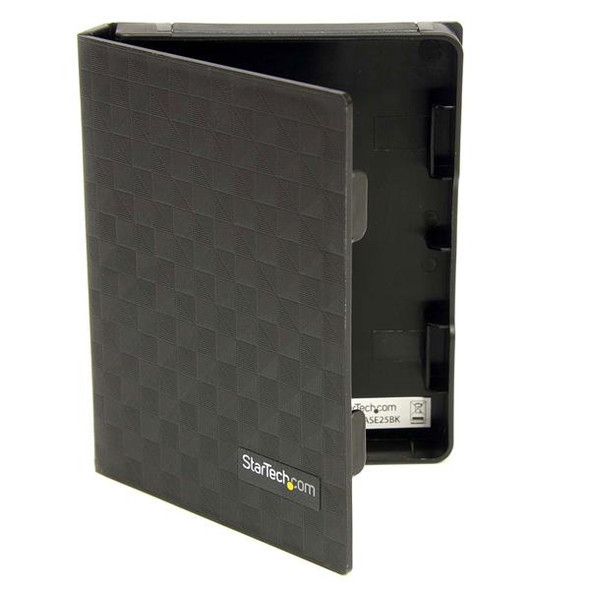 StarTech.com 2.5in Anti-Static Hard Drive Protector Case - Black (3pk) HDDCASE25BK 065030843959