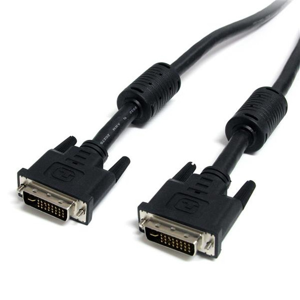 StarTech.com 6 ft DVI-I Dual Link Digital Analog Monitor Cable M/M DVIIDMM6 065030808491