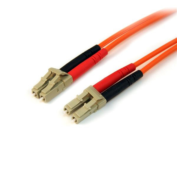 StarTech.com Fiber Optic Cable - Multimode Duplex 50/125 - LSZH - LC/LC - 10 m 50FIBLCLC10 065030802901