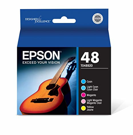 Epson T048 ink cartridge 5 pc(s) Original Standard Yield Cyan, Light Cyan, Light magenta, Magenta, Yellow T048920-S 010343851511
