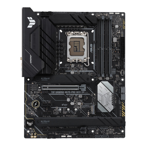 ASUS TUF GAMING H670-PRO WIFI D4 Intel H670 LGA 1700 ATX TUF GAM H670-PRO WIFI D4 195553515528