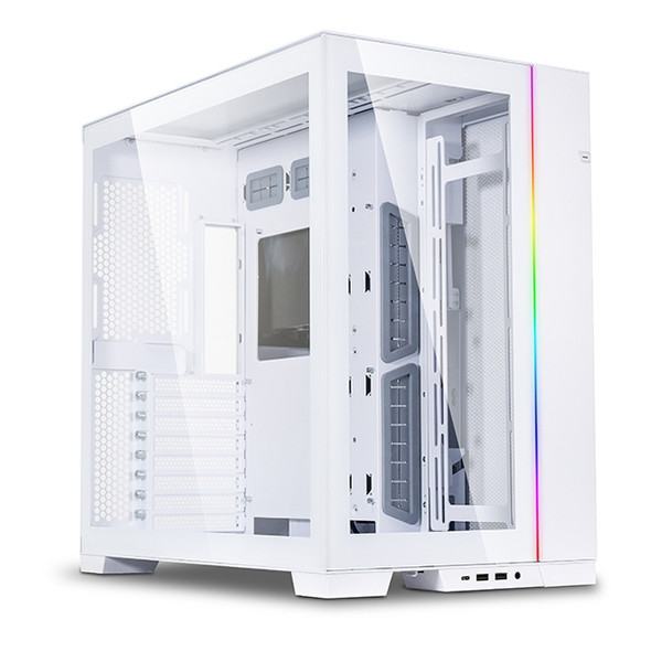 Lian-Li Case O11DEW FullTower 4mm TG EATX White Retail