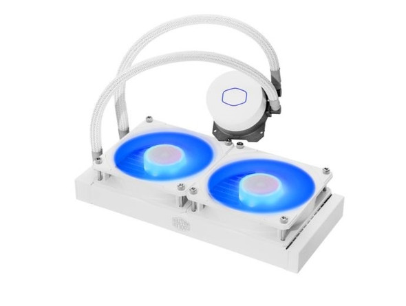 CoolerMaster Fan MLW-D24M-A18PC-RW ML240L V2 RGB White Edition Black Retail