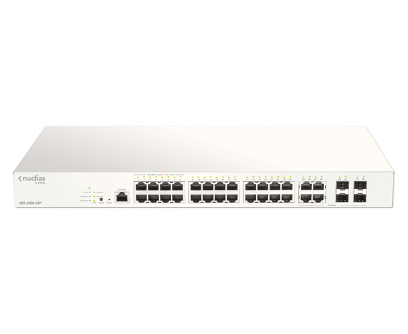 D-Link DBS-2000-28P network switch Power over Ethernet (PoE) Grey DBS-2000-28P 790069442964