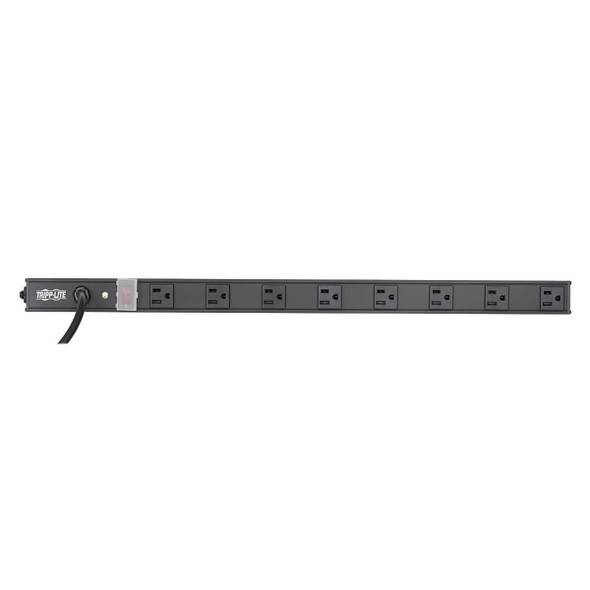 Tripp Lite PS2408B surge protector Black 8 AC outlet(s) 120 V 4.57 m PS2408B 037332199829