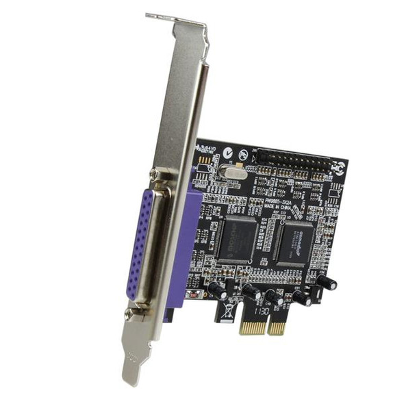 StarTech.com 2 Port PCI Express / PCI-e Parallel Adapter Card – IEEE 1284 with Low Profile Bracket PEX2PECP2 065030848626