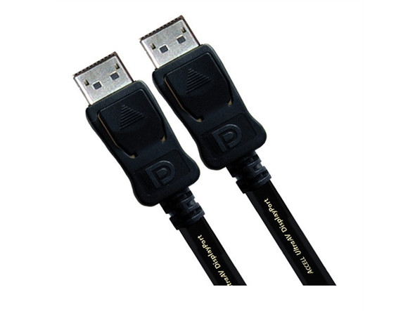 Accell Cable B142C-007B-2 6.6ft UltraAV DisplayPort to DisplayPort 1.2 Cable