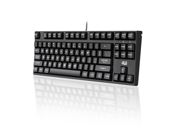 Adesso AKB-625UB EasyTouch 625 USB Compact Mechanical Gaming Keyboard Retail