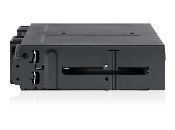 ICY RD MB699VP-B Full Metal 4 Bay 2.5 NVMe U.2 SSD Mobile Rack F Ext 5.25