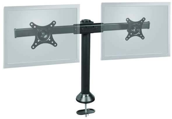 SIIG Accessory CE-MT1712-S2 Side-by-side Dual Monitor Desk Stand 13 to 27