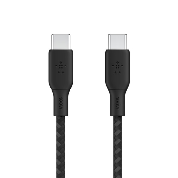 Belkin BOOST CHARGE USB cable 2 m USB 2.0 USB C Black CAB014bt2MBK 745883842100