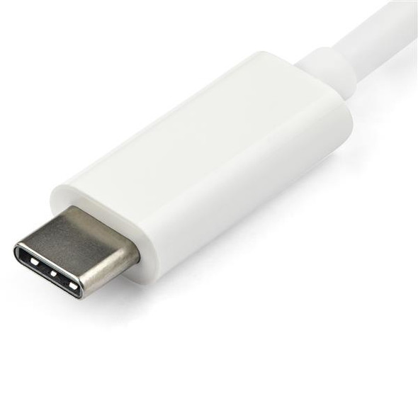 StarTech.com USB-C to VGA Adapter - White CDP2VGAW 065030862769