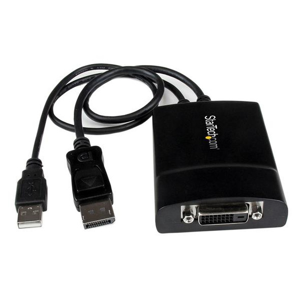 StarTech.com DisplayPort to DVI Dual Link Active Video Adapter Converter - DP to DVI-D - 2560x1600 DP2DVID2 065030848749