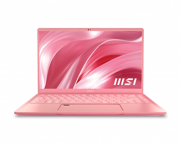 MSI Prestige 14 A11SCX-281CA Notebook 35.6 cm (14") Full HD Intel Core i7 16 GB LPDDR4x-SDRAM 512 GB SSD NVIDIA GeForce GTX 1650 Max-Q Wi-Fi 6 (802.11ax) Windows 10 Home Pink Prestige14A11SCX-281CA 824142236130
