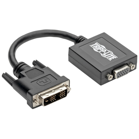 Tripp Lite P120-06N-ACT DVI-D to VGA Active Adapter Converter Cable, 1920x1200, 6-in. (15.24 cm) P120-06N-ACT 037332184832