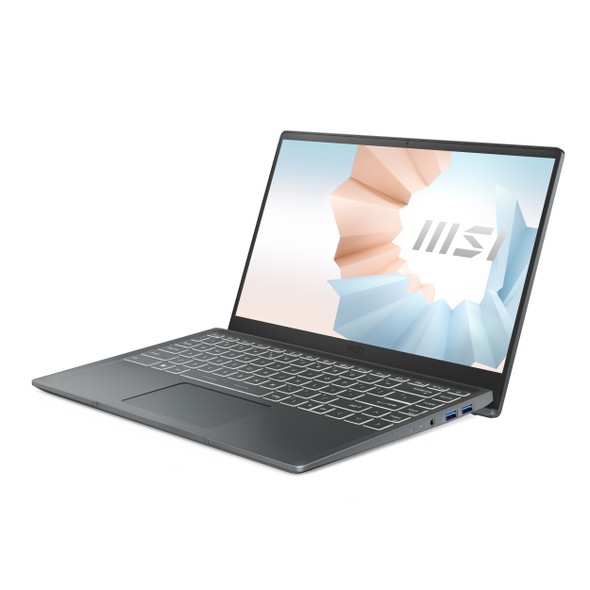 MSI Notebook Modern 14 B11MO-014CA Core i7-1165G7 UMA 16GB 512GB Windows 10 Home Carbon Gray Retail