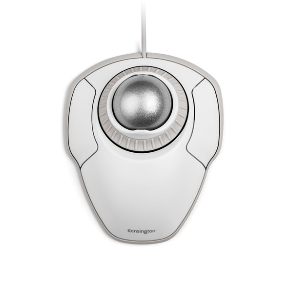 Kensington AC K72500WW ORBIT TRACKBALL w SCROLL RING (white) Retail