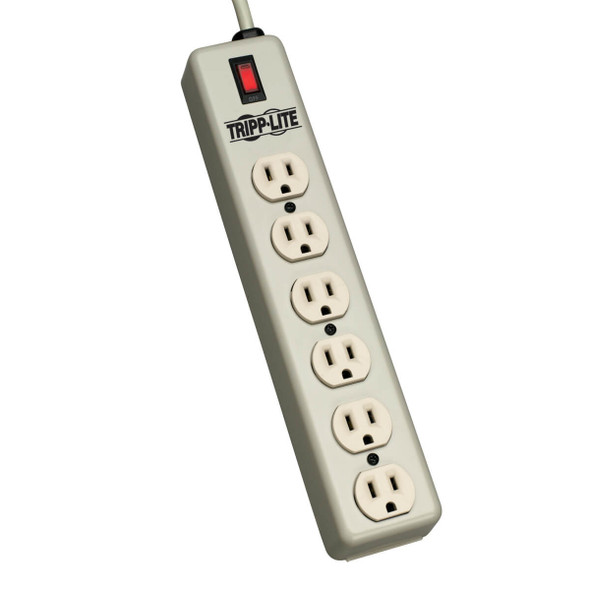 Tripp-Lite SURGE 6SPDX-15 6 Outlet 15ft Power Strip with 5-15P Cord Retail