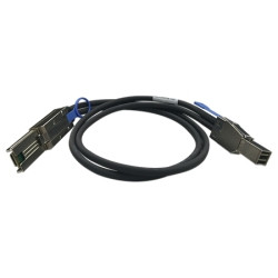 QNAP Cable CAB-SAS10M-8644-8088 1.0M Mini SAS External SFF-8644 to SFF-8088