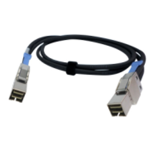 QNAP Cable CAB-SAS10M-8644 1.0M Mini SAS External SFF-8644 to SFF-8644 Retail