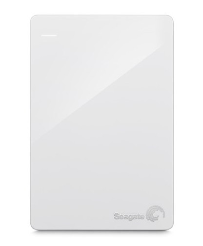 Seagate STDR2000306 2TB USB 3.0 Slim Portable Drive White Retail
