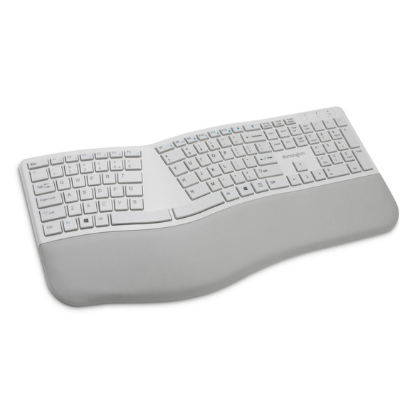 Kensington KB K75402US Pro Fit Ergo Wireless Keyboard Gray Retail