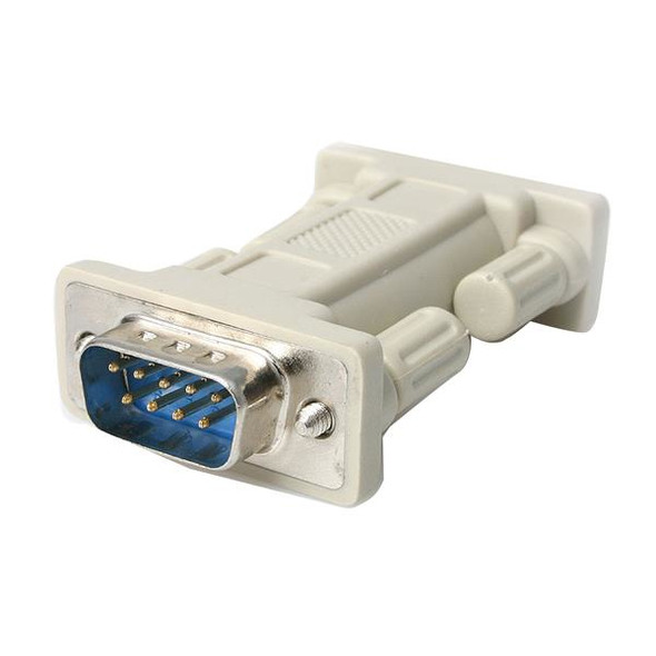 Startech NM9MM DB9 RS232 Serial Null Modem Adapter - M M Retail