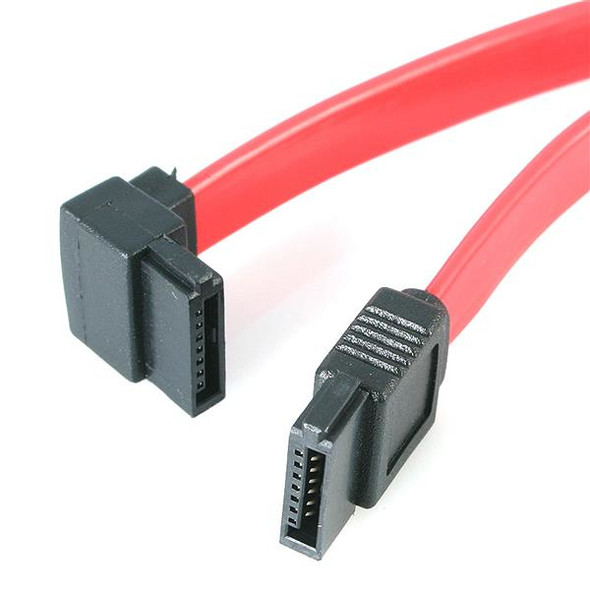 Startech Cable SATA18LA1 18inch SATA to Left Angle SATA SerialATA Cable Retail