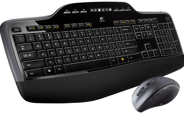 Logitech Keyboard & Mouse 920-002416 Wireless Desktop MK710 Black Retail