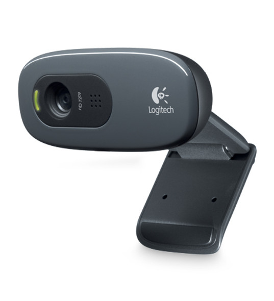 Logitech Webcam 960-000694 Color HD Webcam C270 Audio Hi-Speed USB Retail