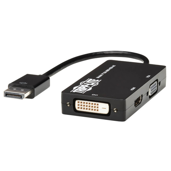 Tripp-Lite AC P136-06N-UHD-V2 DP 1.2 to VGA DVI HDMI AllinOne Converter Adptr