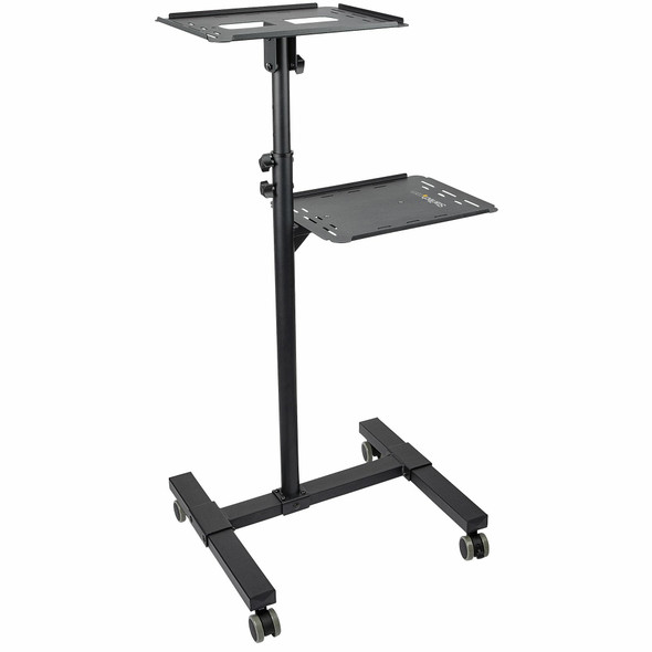 StarTech AC ADJPROJCART Mobile Projector and Laptop Stand Cart Retail