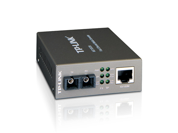 TP-Link Network MC100CM Fast Ethernet Media Converter 10 100M 2km Retail
