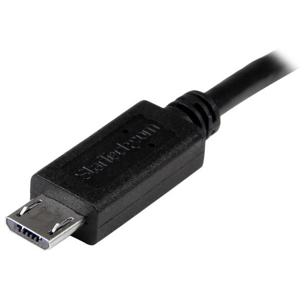 StarTech Cable UUUSBOTG8IN USB OTG Cable Micro USB to Micro USB M M 8in Retail