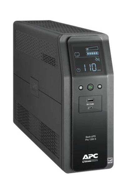 APC UP BR1350MS Back UPS PRO BR 1350VA SineWave 10Outlets AVR LCD interfacerts