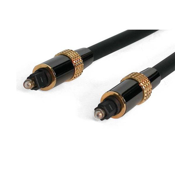 Startech TOSLINK20 20ft Premium Toslink Digital Optical SPDIF Audio Cable RTL