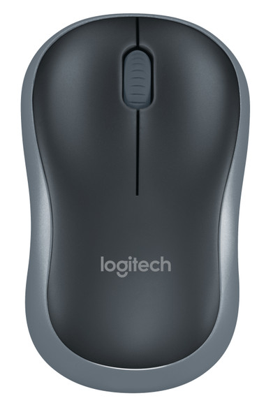 Logitech Mouse 910-002225 Wireless M185 Mouse 2.4GHz USB Receiver Gray Retail